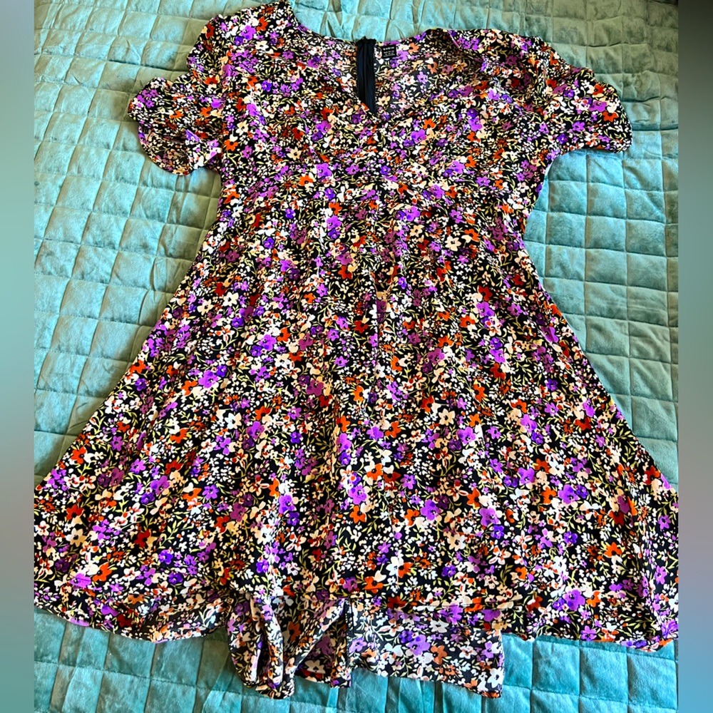 Flower Print Dress